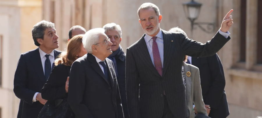 Il Capo dello Stato a Salamanca: onorificenza accademica dall'ateneo spagnolo