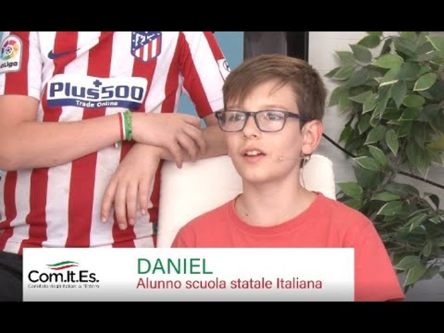  Incontri a Passione Italia - Daniel, alunno scuola statale Italiana