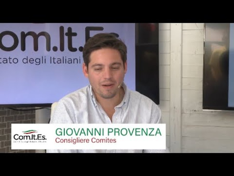  Incontri a Passione Italia - Giovanni Provenza, consigliere Com.It.Es. Madrid