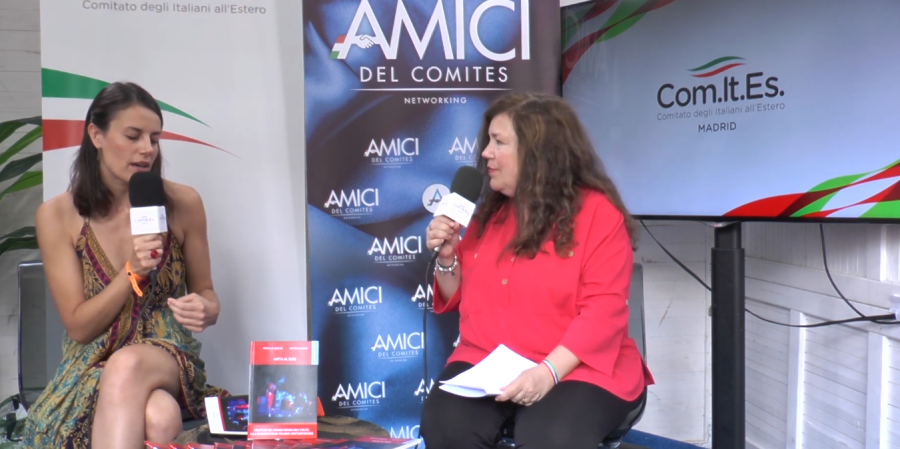 Il ComItEs Madrid accompagna l'ass. Latium nell'intervista alla scrittrice Priscilla Muscat.