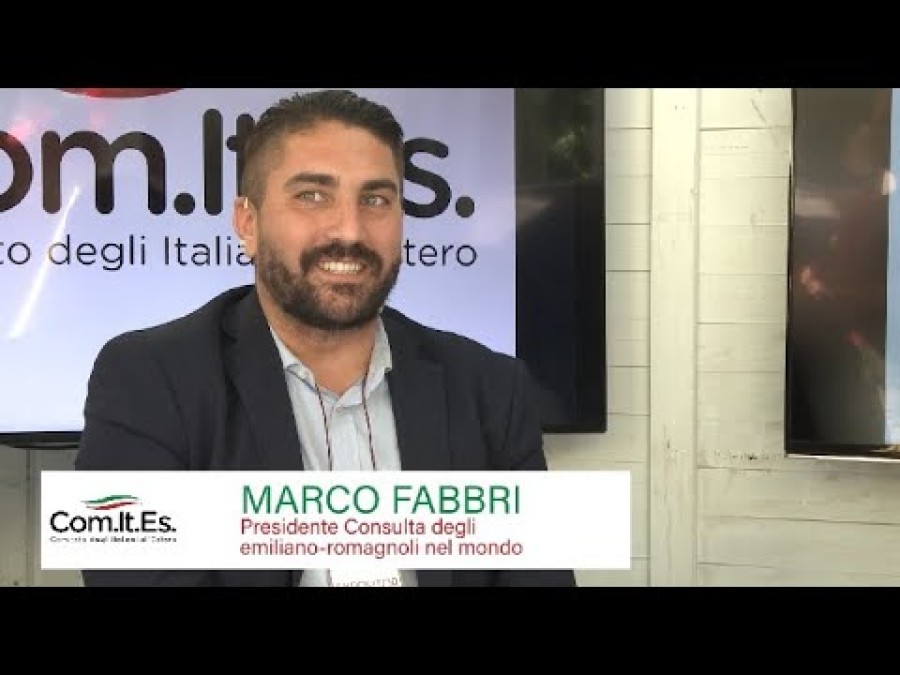 Incontri a Passione Italia - Marco Fabbri, presidente della consulta degli emiliano-romagnoli mondo.