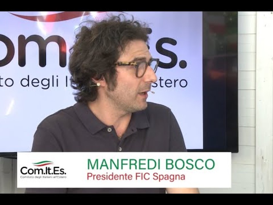  Incontri a Passione Italia - Manfredi Bosco, chef e presidente FIC Spagna